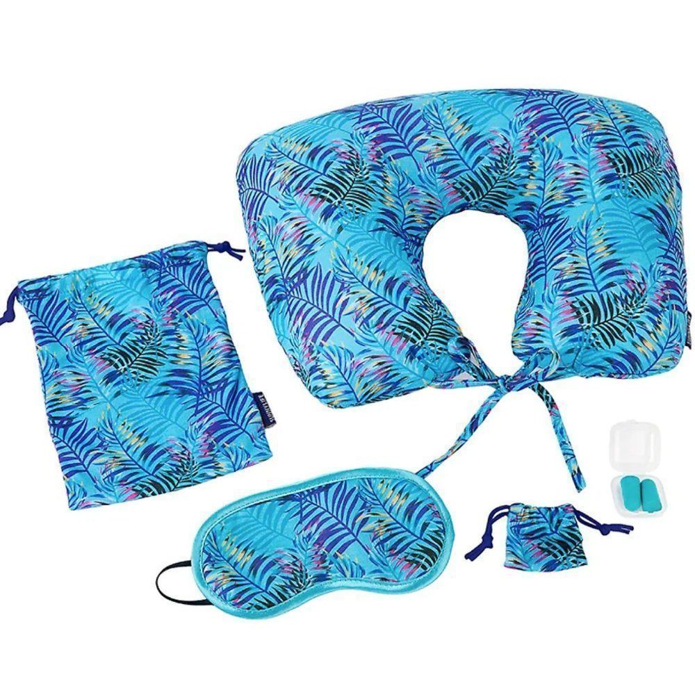 NIB Sunnylife Electric Bloom 5-Piece Travel Set
